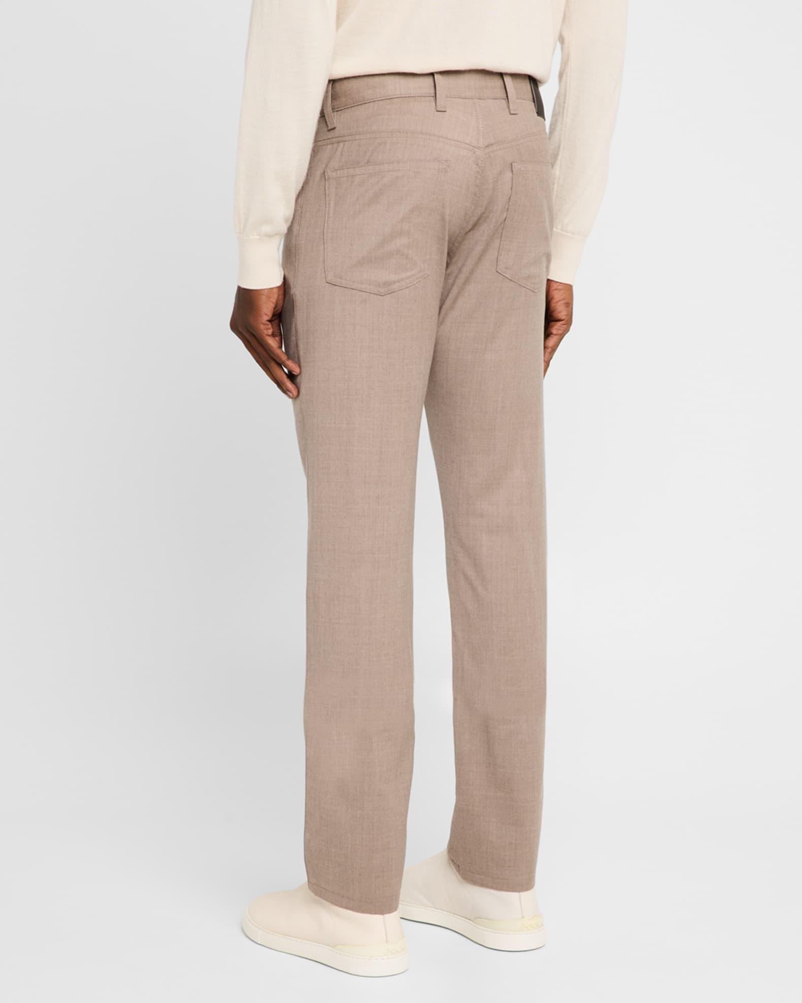 Men's Wool Flannel Five-Pocket Pants Product Image