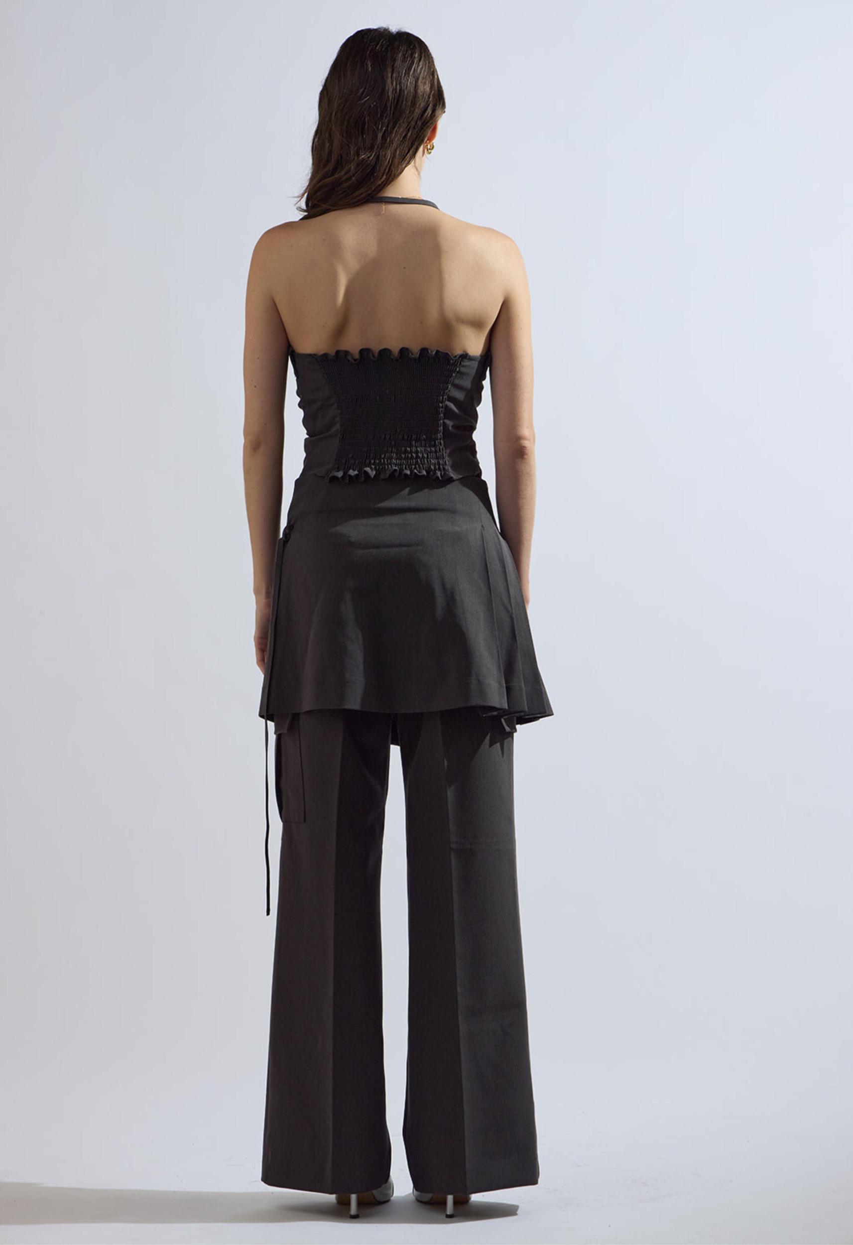 Sienna Pencil Skirt in Grey Product Image