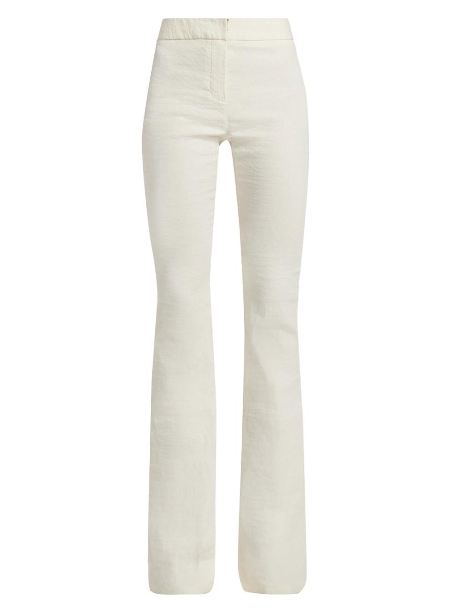 Womens The Fae Mid-Rise Flared Pants Product Image
