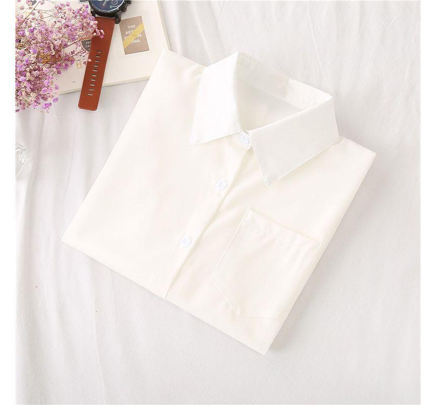 School Uniform Cosplay Long Sleeve Shirt / Short Sleeve Shirt / Tie / Set (Various Designs) Product Image