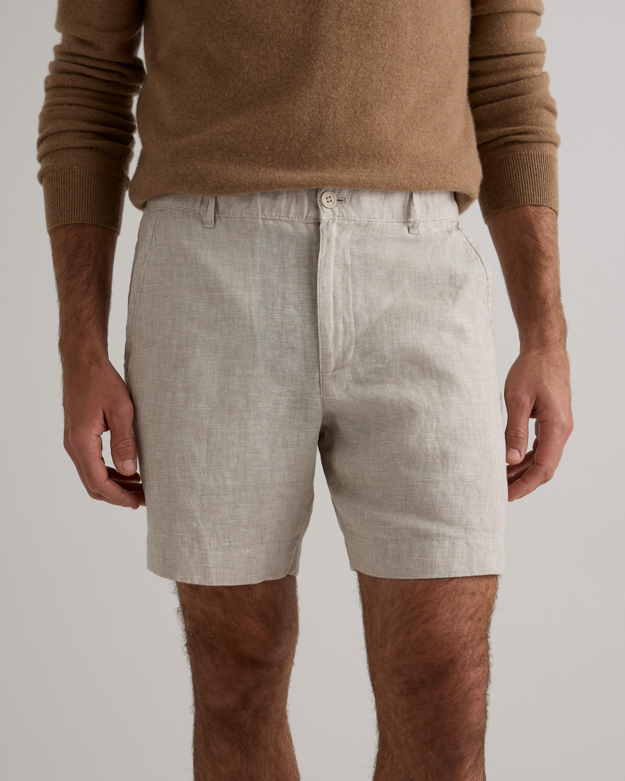 Quince | Men's 100% European Linen Trouser Shorts 7" Size XL Product Image