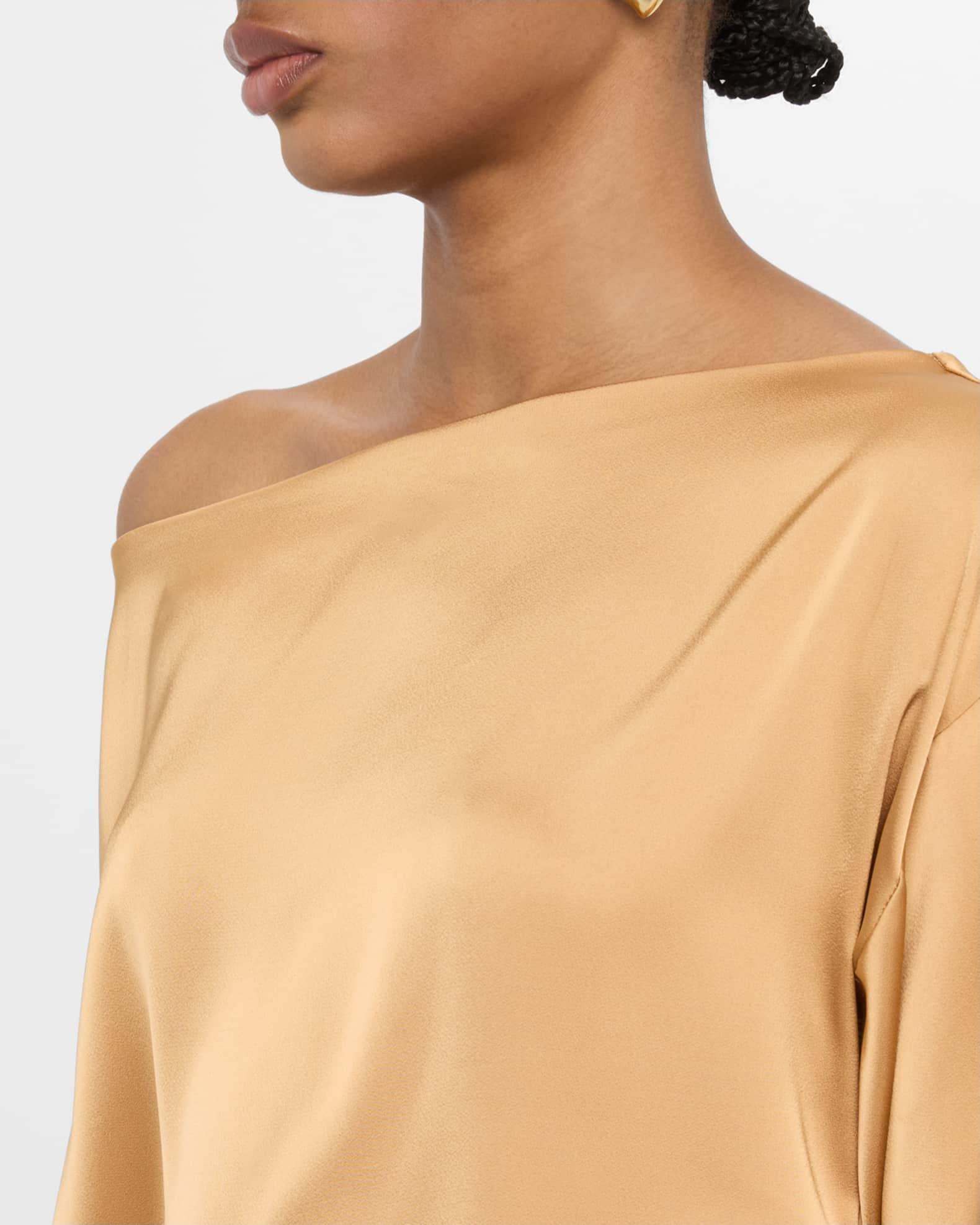 Cataleya Draped One-Shoulder Top Product Image