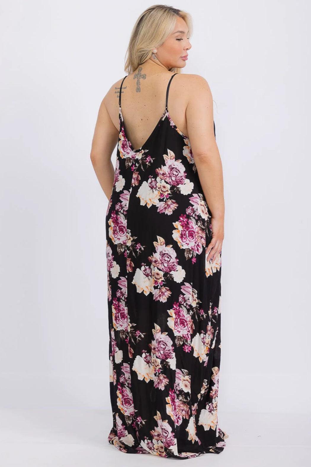 In Full Bloom Plus Size Maxi Dress Product Image
