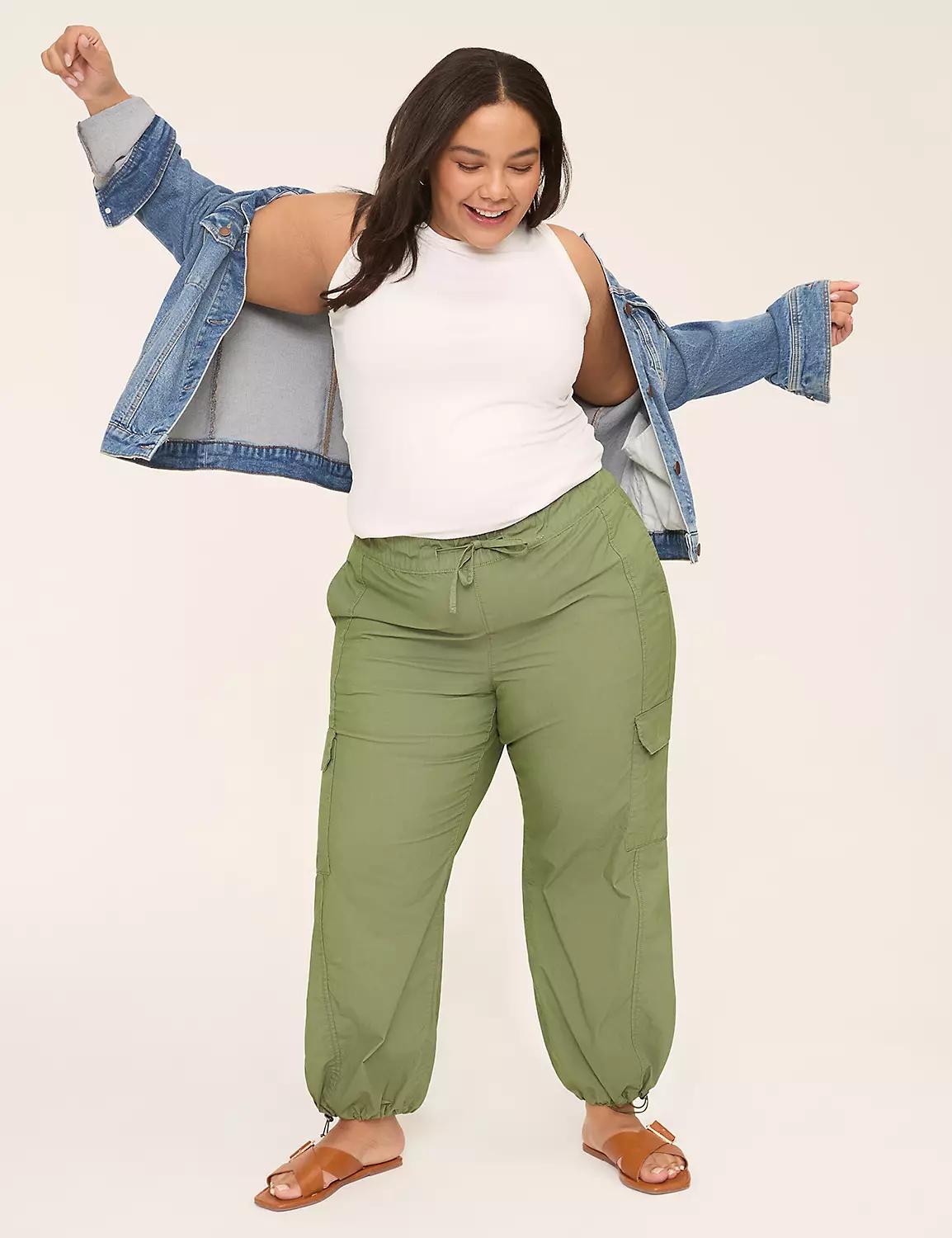 High-Neck Rib Tank Product Image