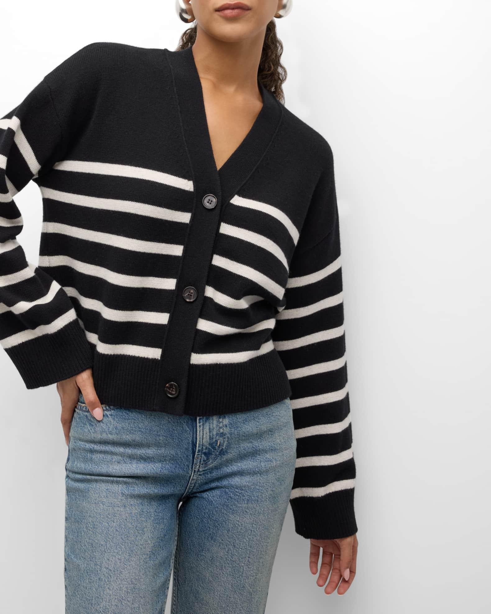 Geneva Striped Cardigan Product Image