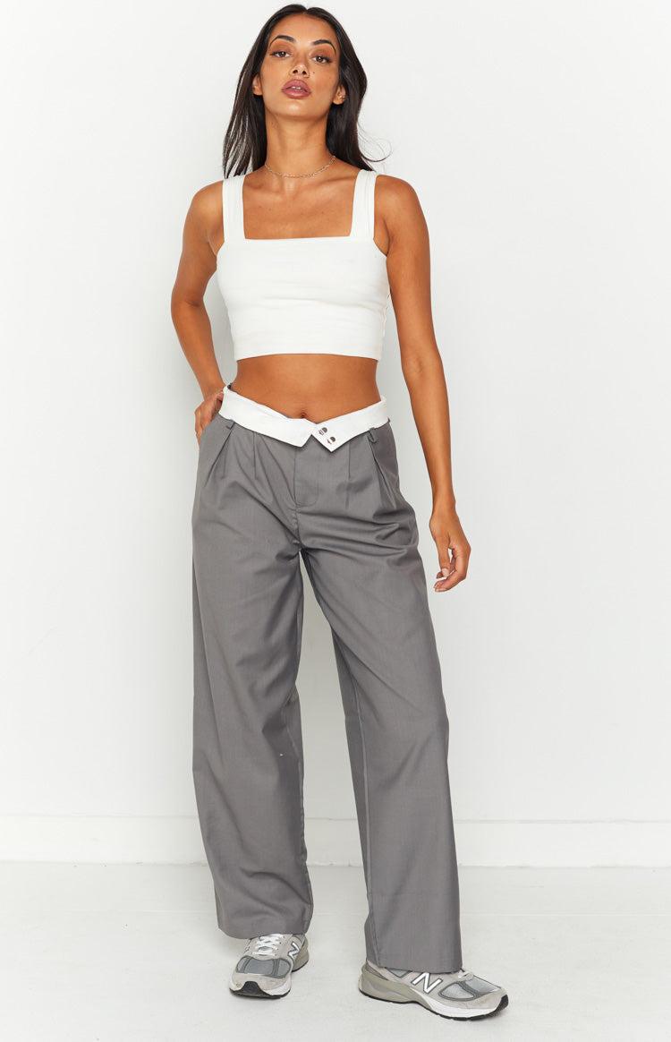 Zion Grey Waist Pant Product Image