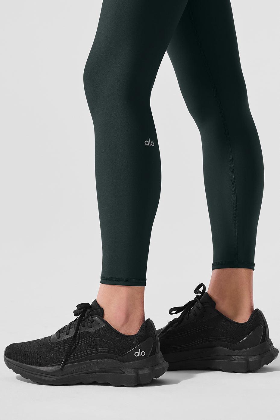 7/8 High-Waist Airlift Legging - Charcoal Green Female Product Image