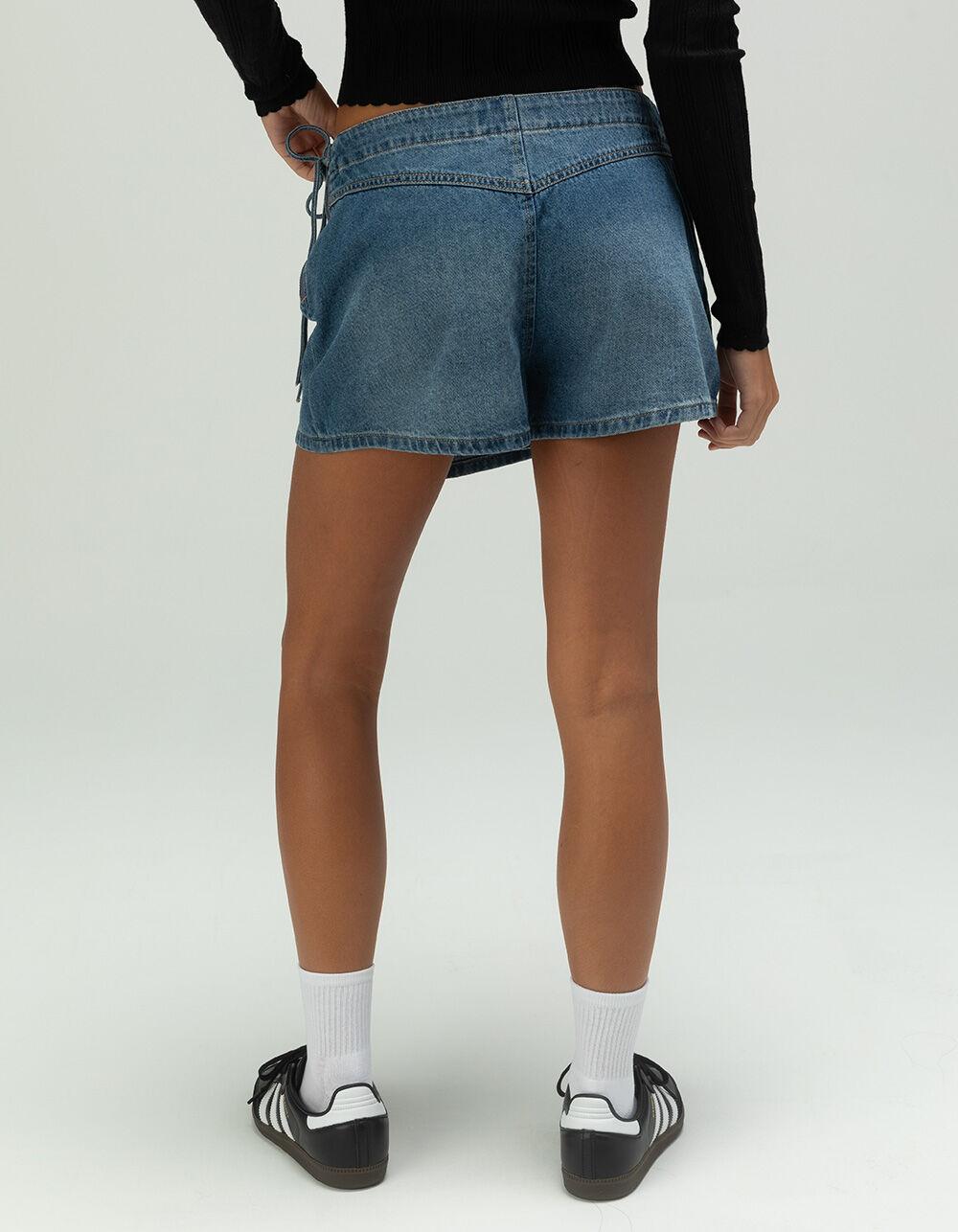 RSQ Womens Denim Skort - MEDIUM WASH Product Image