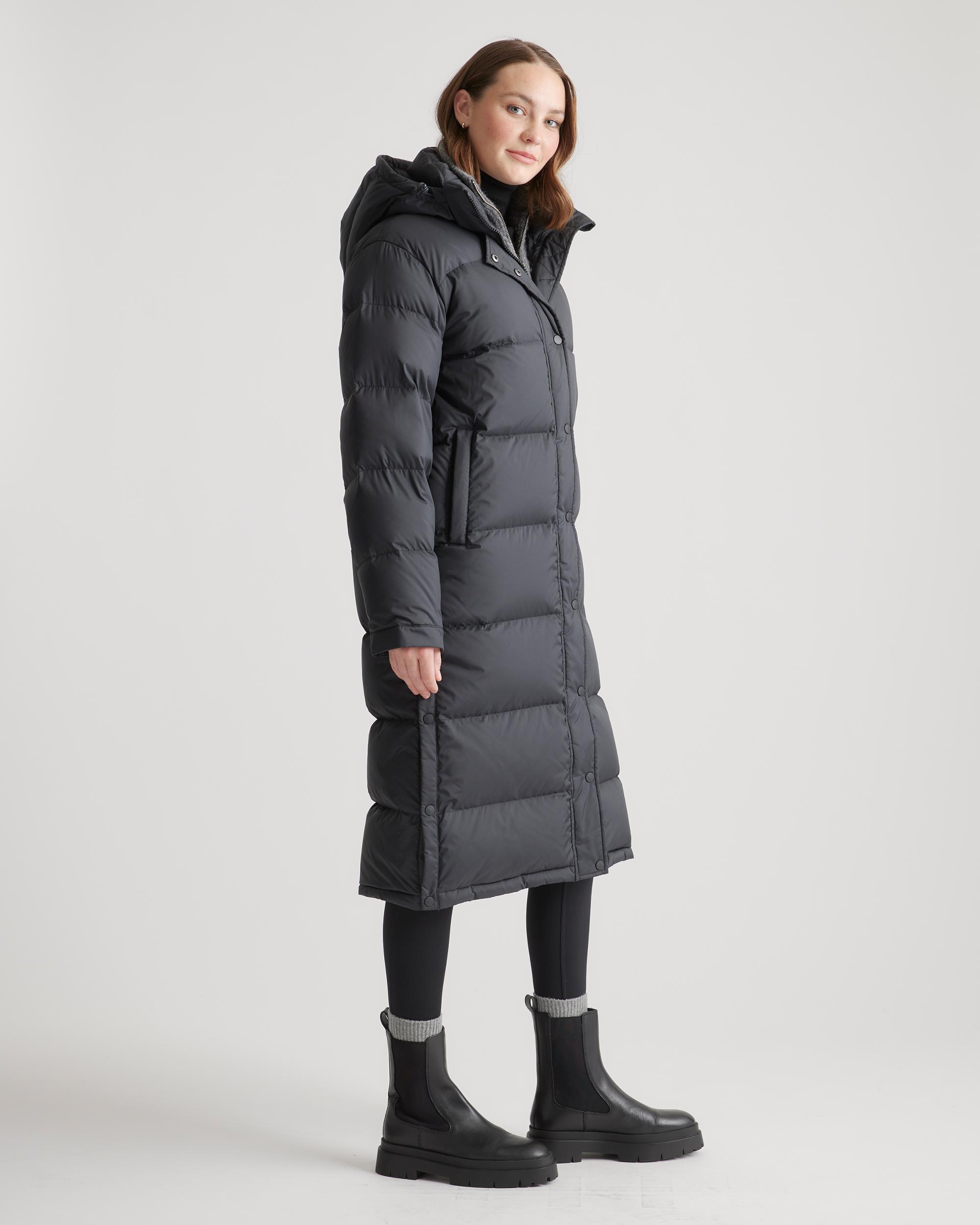 Quince | Women's Responsible Down Long Puffer Jacket Recycled Polyester Product Image