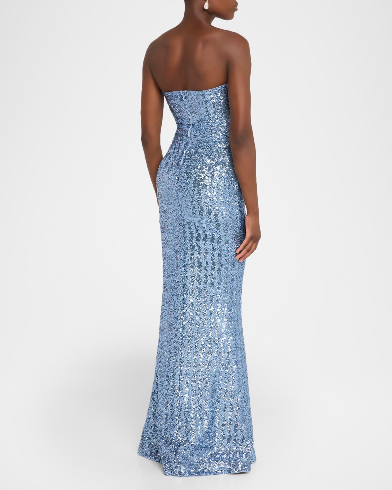 Sweetheart Sequin Column Gown Product Image