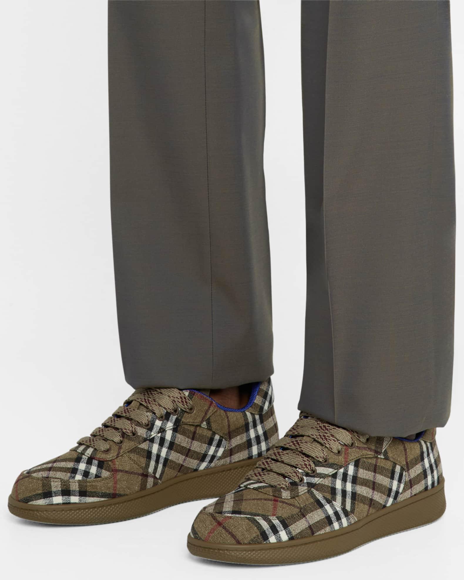 Men's Check Terrace Low-Top Sneakers Product Image