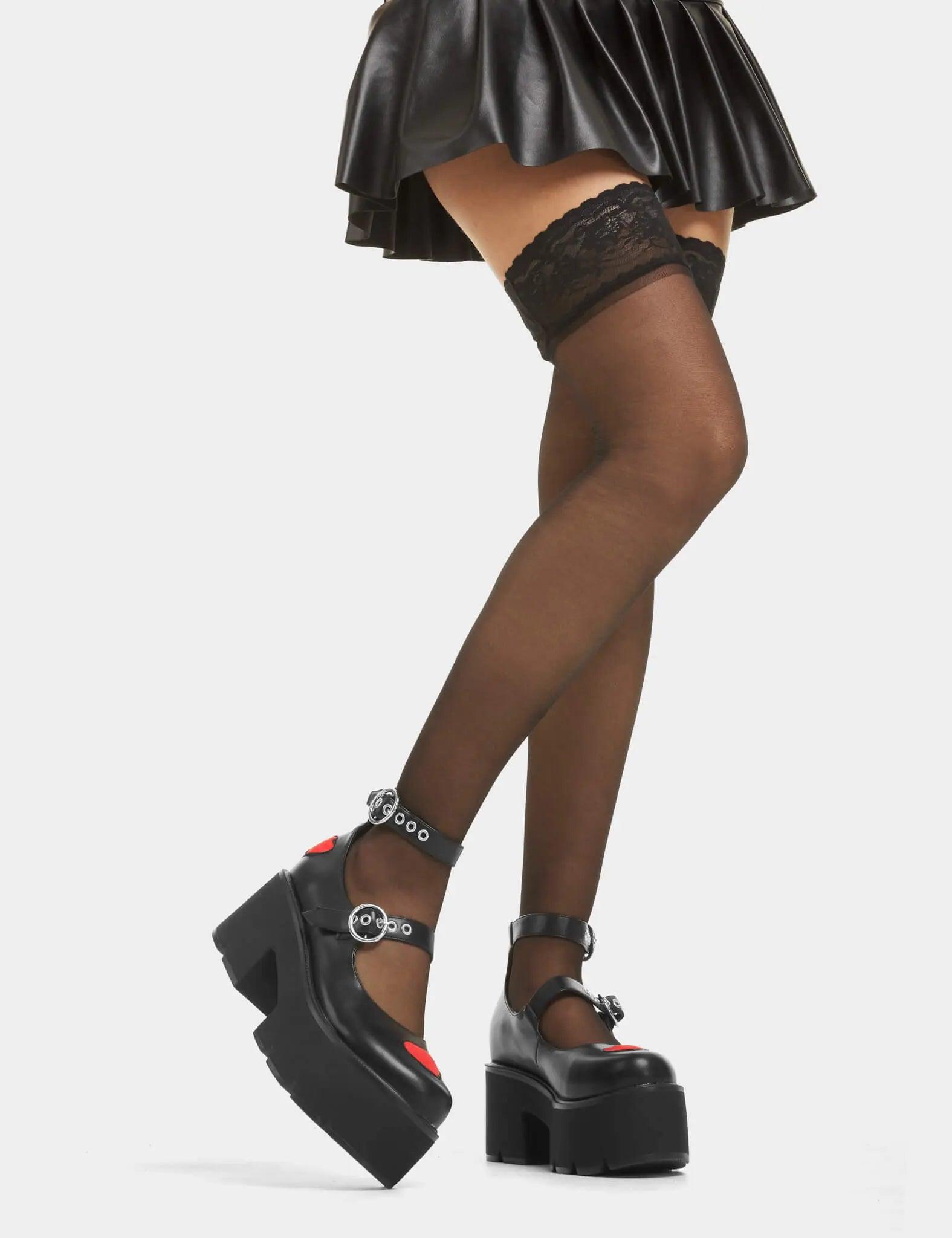 Work It Thigh High Sheer Tights Product Image