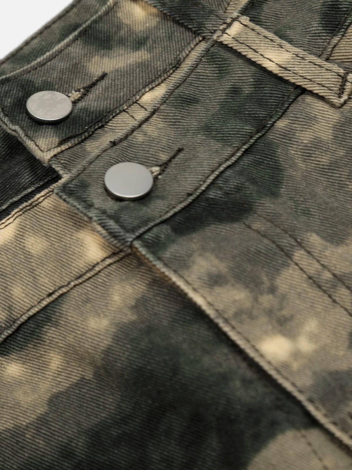 Aelfric Eden Double Waist Camouflage Longline Jorts Product Image