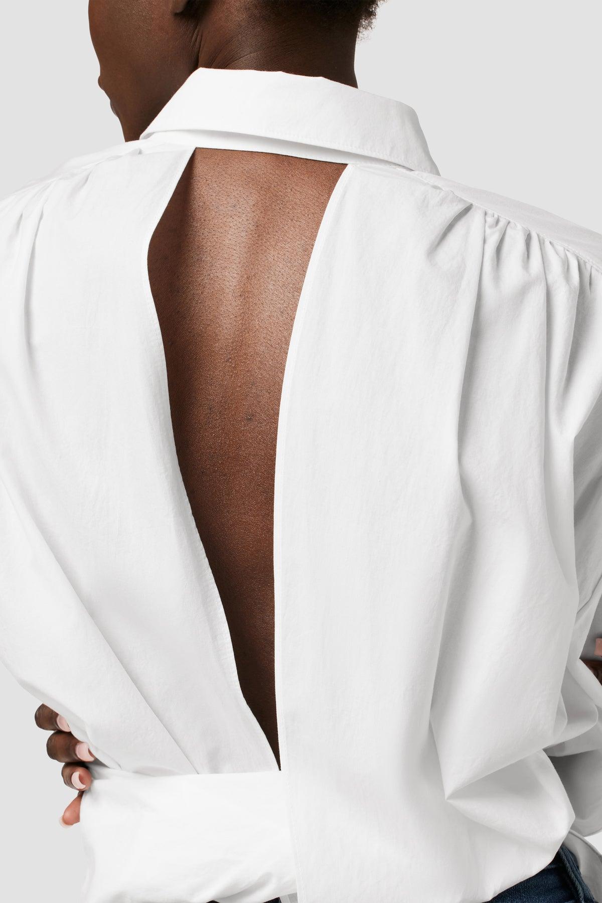 Wrap Poplin Top Female Product Image