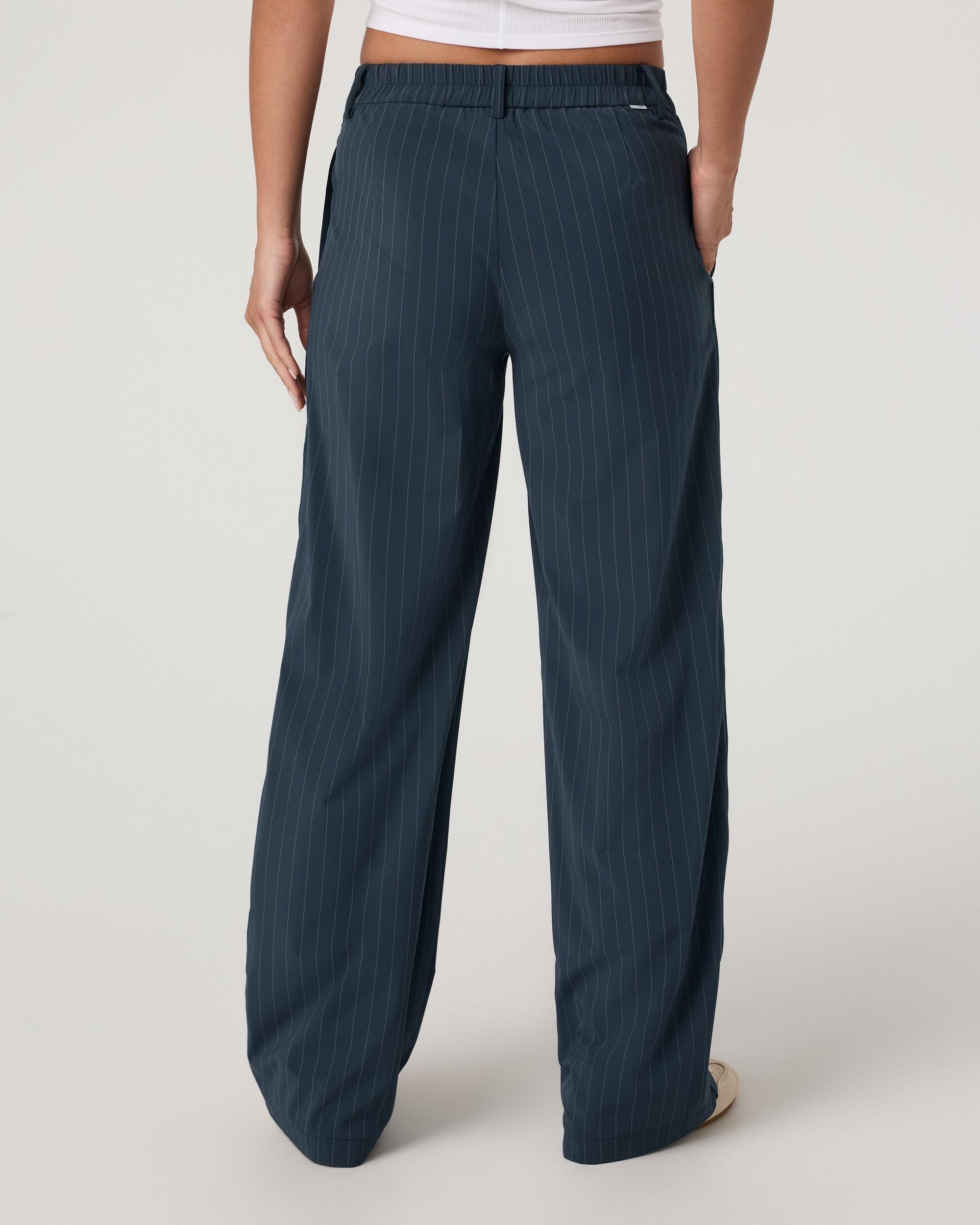 Villa Pinstripe Trouser Pant-Short Product Image