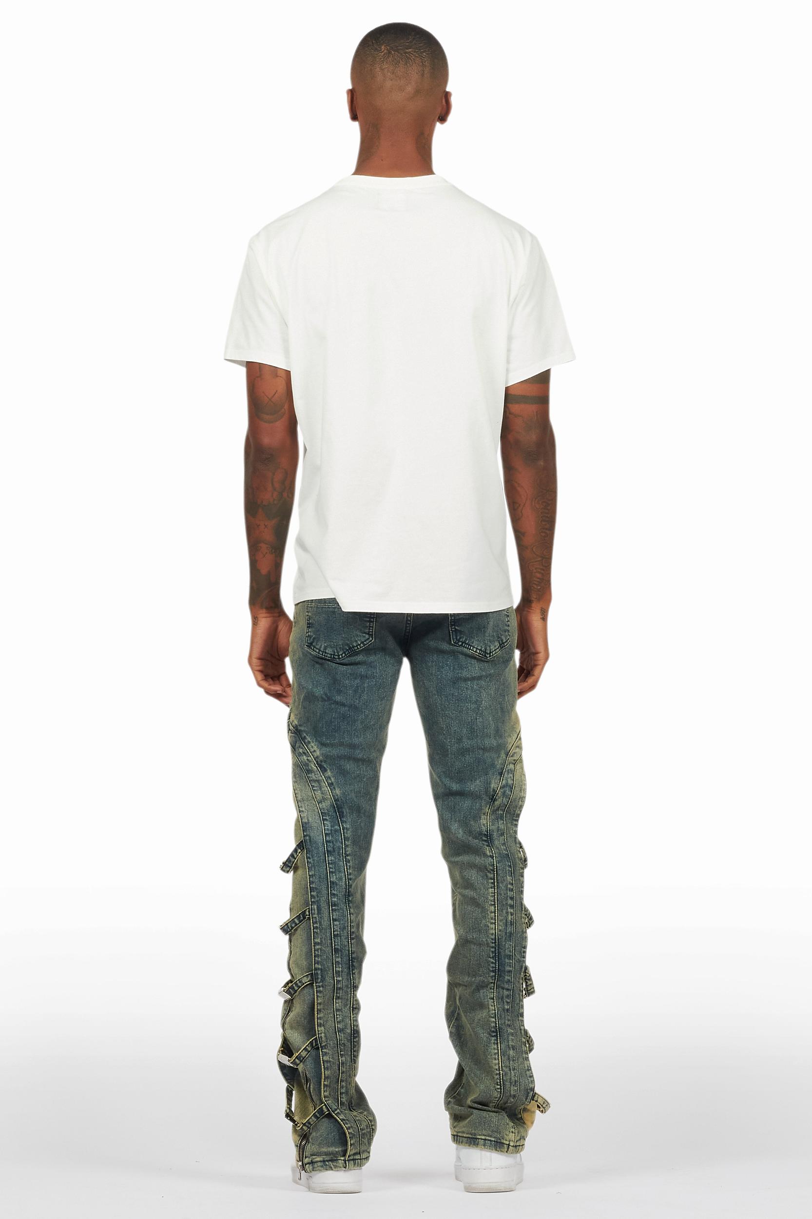 Attila Tint Stacked Flare Jean Male Product Image