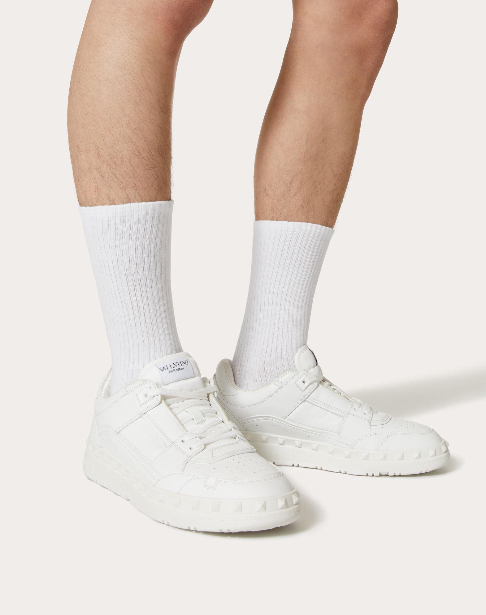 Freedots Low-Top Sneaker In Calfskin Product Image