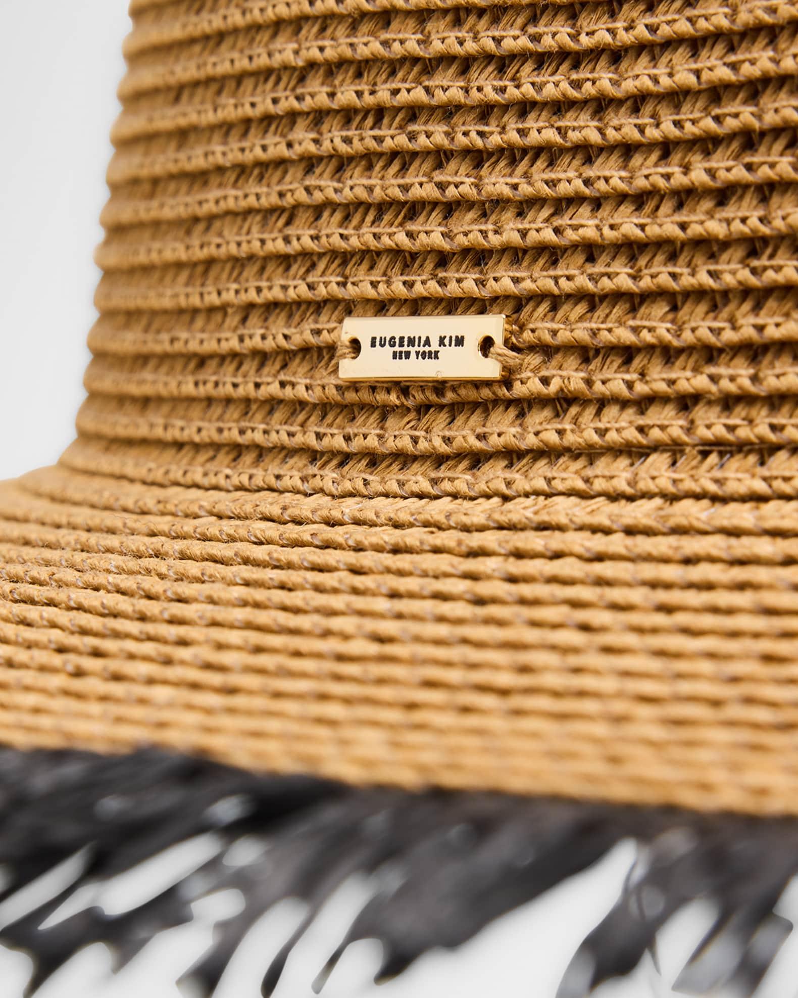 Courtney Fringed Packable Fedora Product Image
