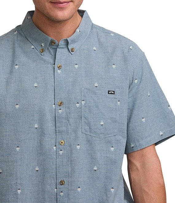Billabong All Day Jacquard Short Sleeve Shirt Product Image