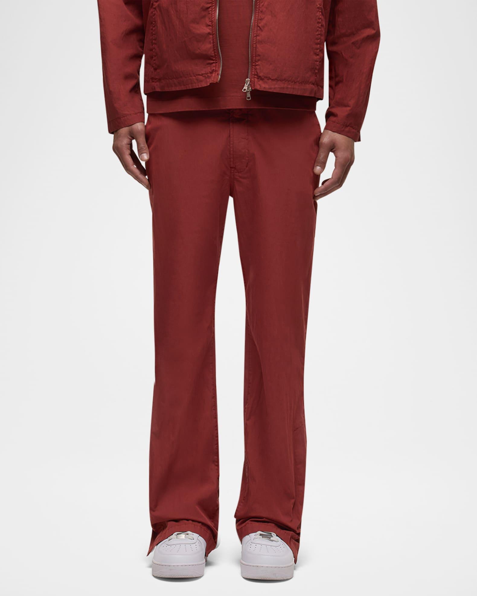 Men's Walker Slit-Hem Flare Trousers Product Image