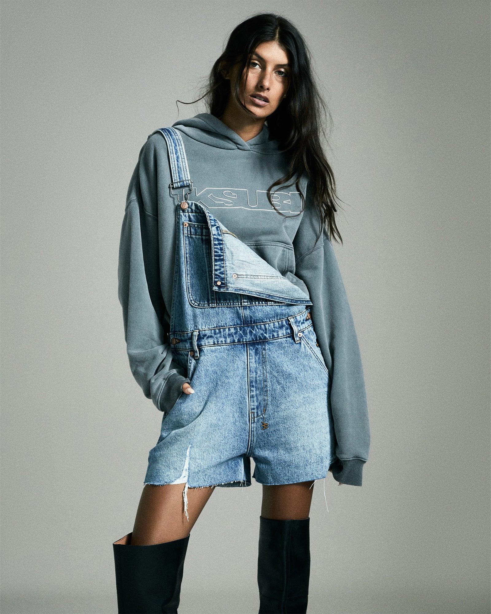 EASY CUTOFF OVERALL LIFETIME DRAGGED Female Product Image