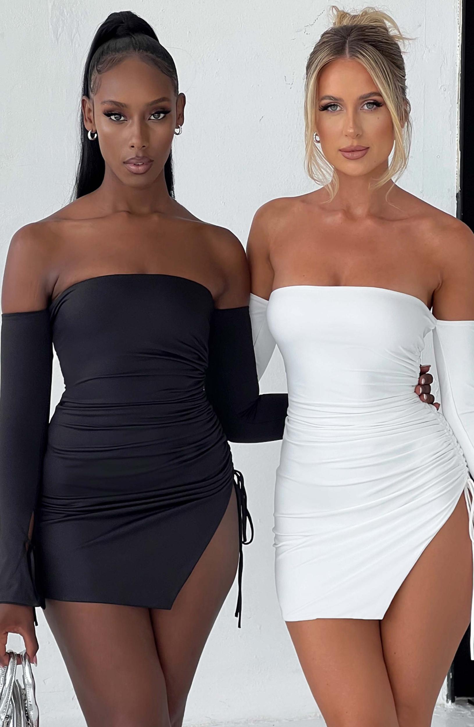 Becca Mini Dress - White Product Image