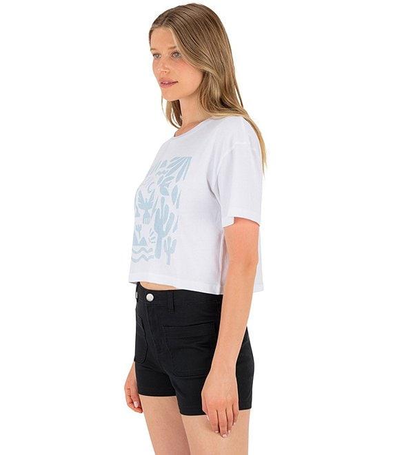 Hurley Siesta Boxy Cropped T-Shirt Product Image