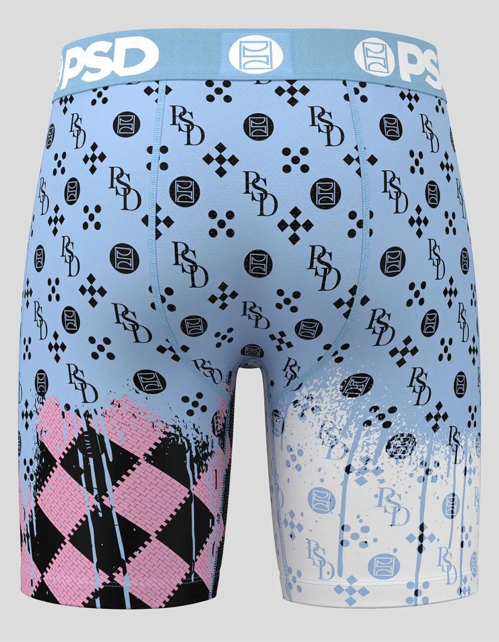 PSD Warface Cotton Candy Mens Boxer Briefs - BLUE COMBO Product Image