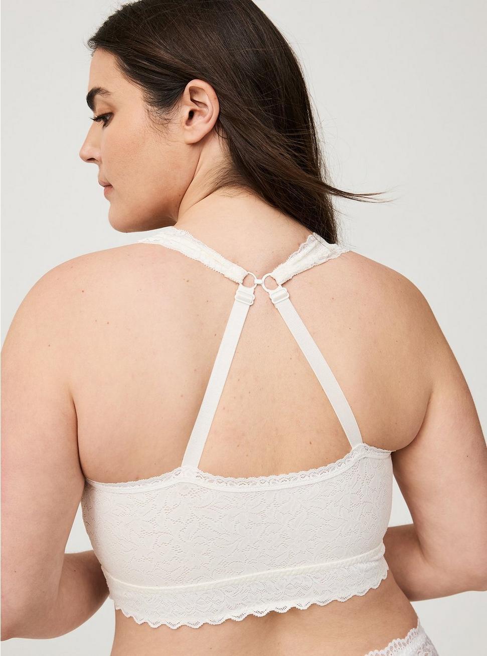 Bralite Unlined 4-Way Stretch Lace Bralette Product Image