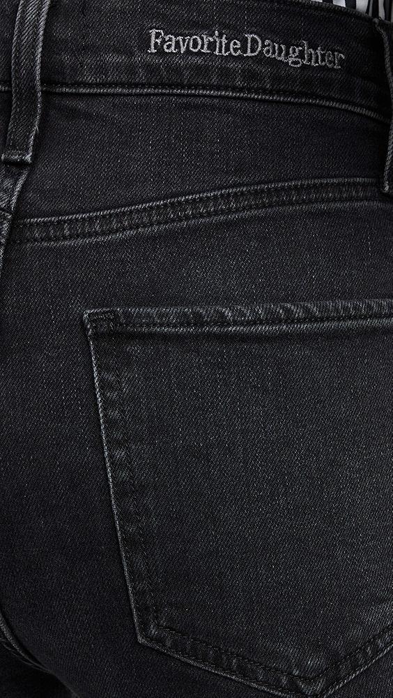 Favorite Daughter Valentina Super High Rise Tower Jeans with Slit Hem | Shopbop Product Image