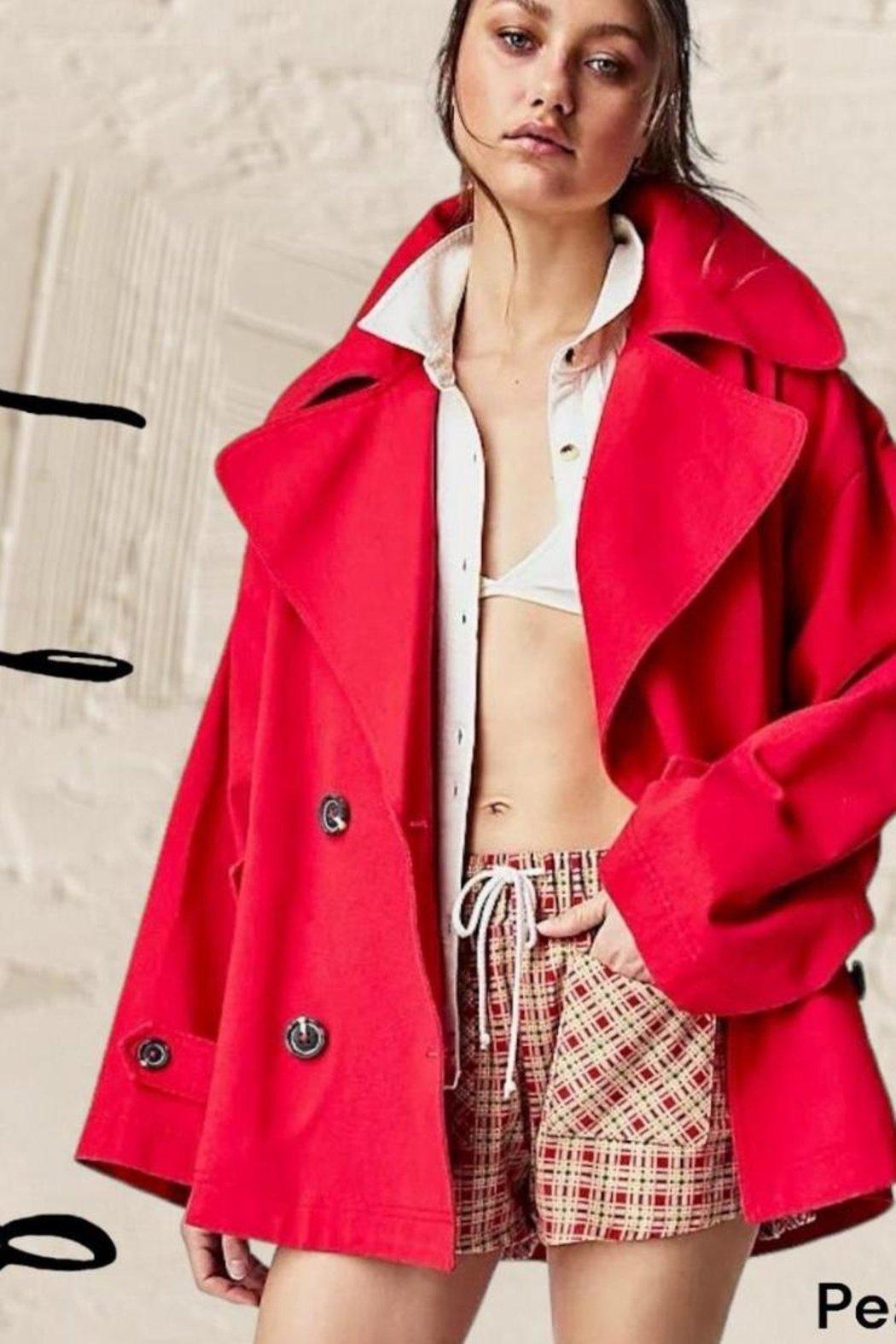 Fp Highland Peacoat Product Image