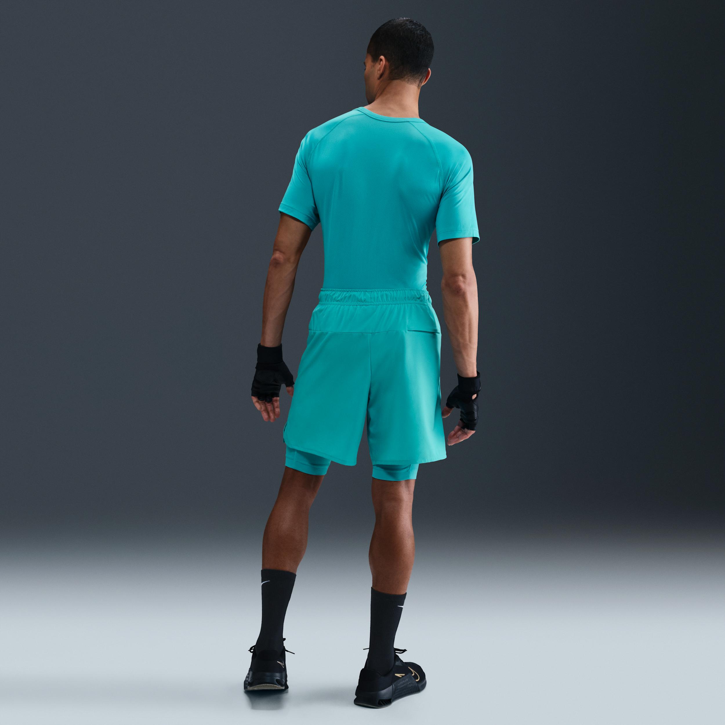 Nike Mens Unlimited Dri-FIT 7 2-in-1 Versatile Shorts | DV9334-345 Product Image