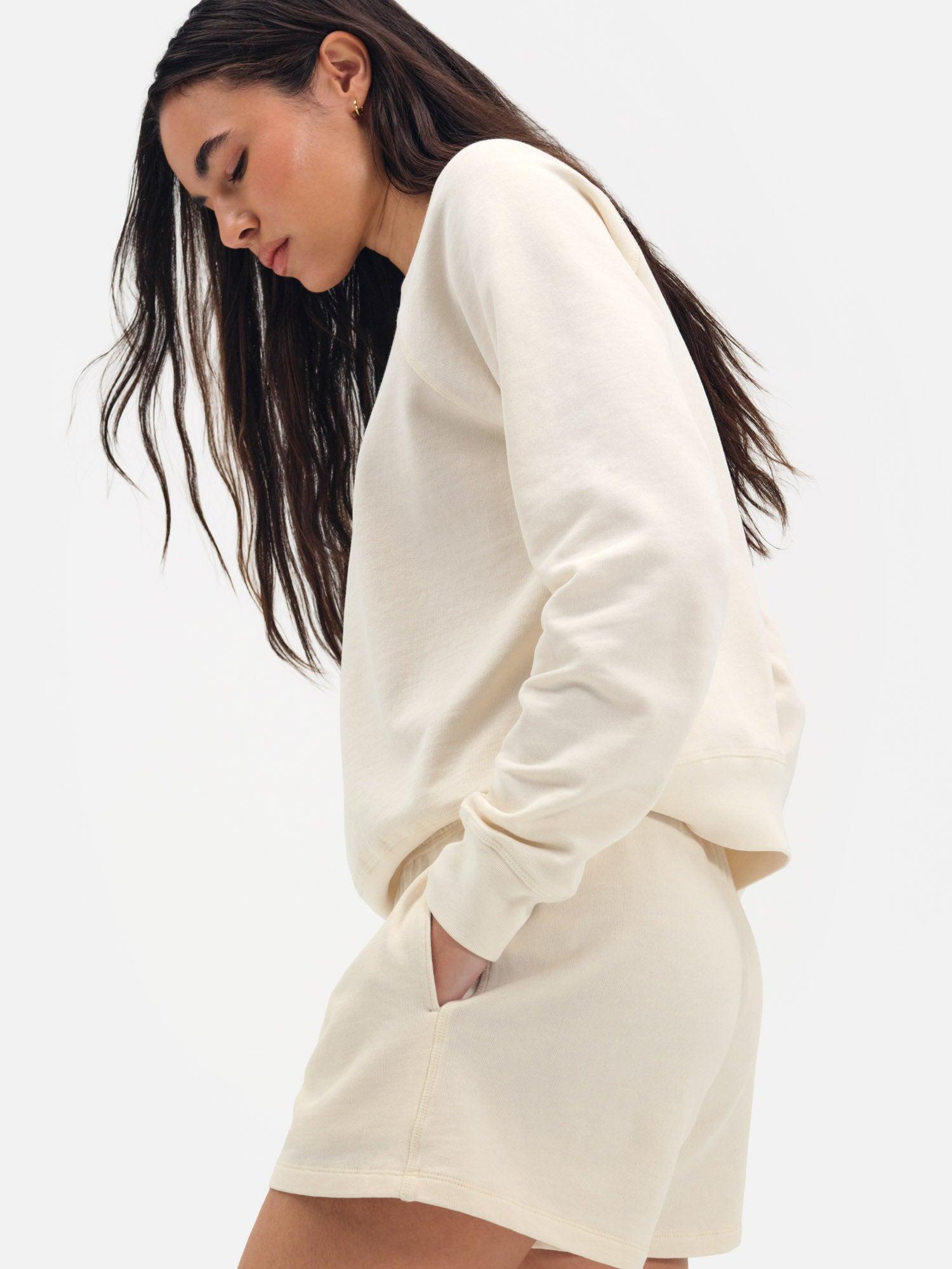 Organic Lightweight Terry Track Shorts Female Product Image