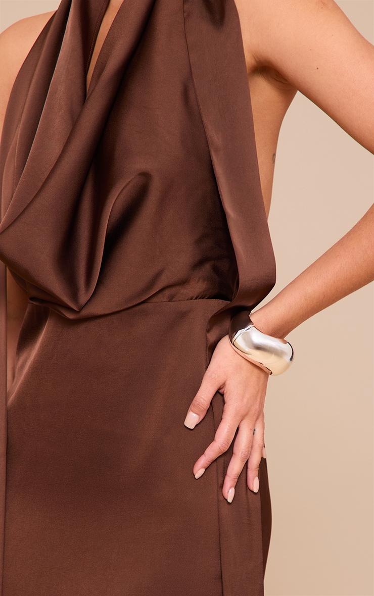 Silver Abstract Bangle Product Image