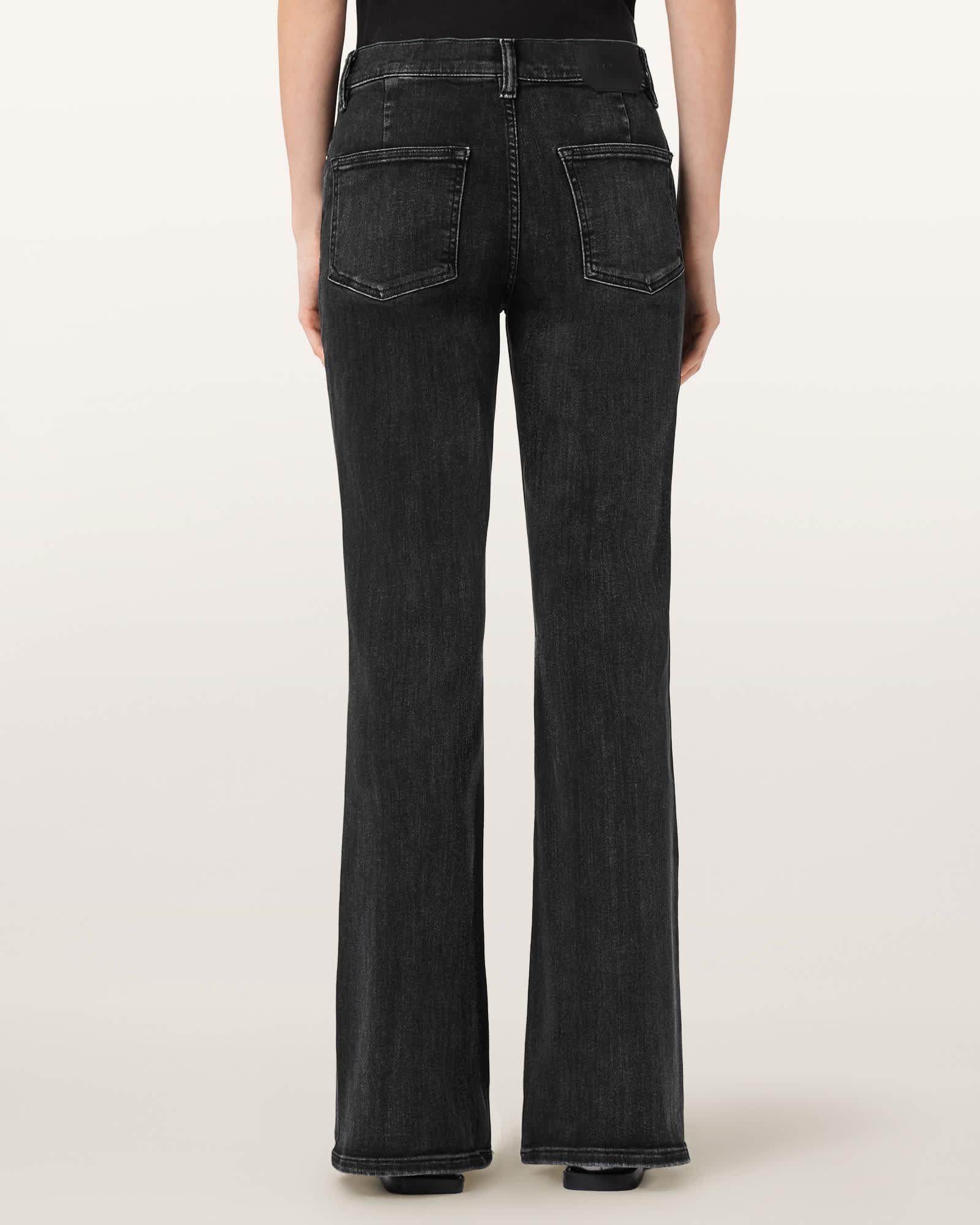 Ember Stretch Denim Jeans Washed Black | ALLSAINTS US Product Image