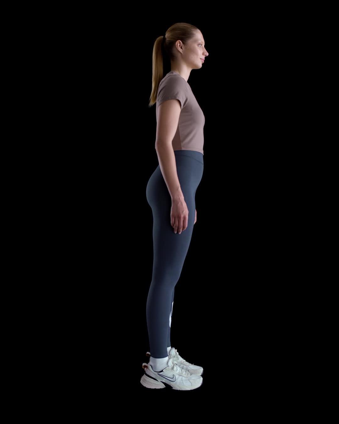 Womens Nike Sportswear Classics High-Waisted Graphic Leggings | DV7791-410 Product Image