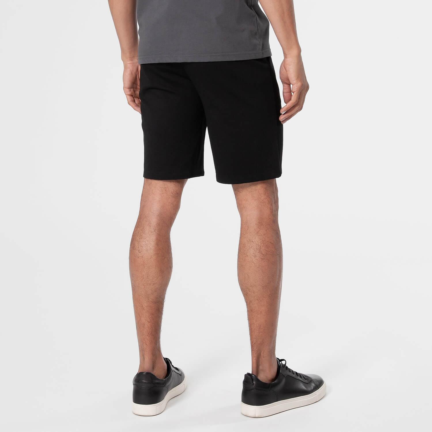 9" Black Comfort Knit Chino Shorts Product Image