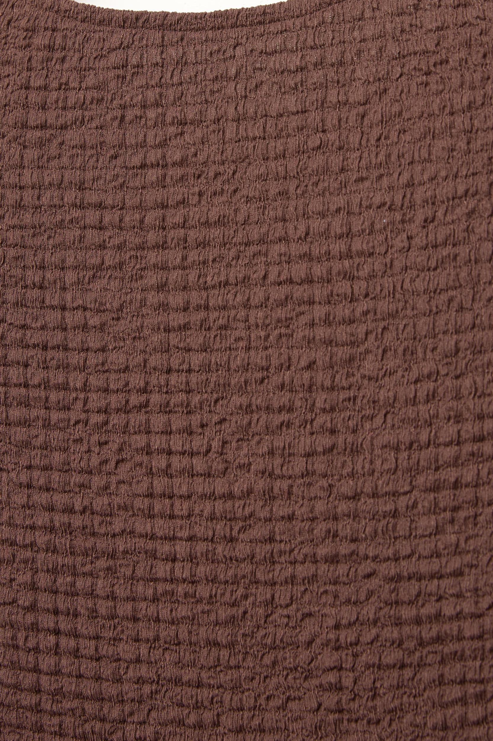 Textured Open-Back T-shirt Product Image