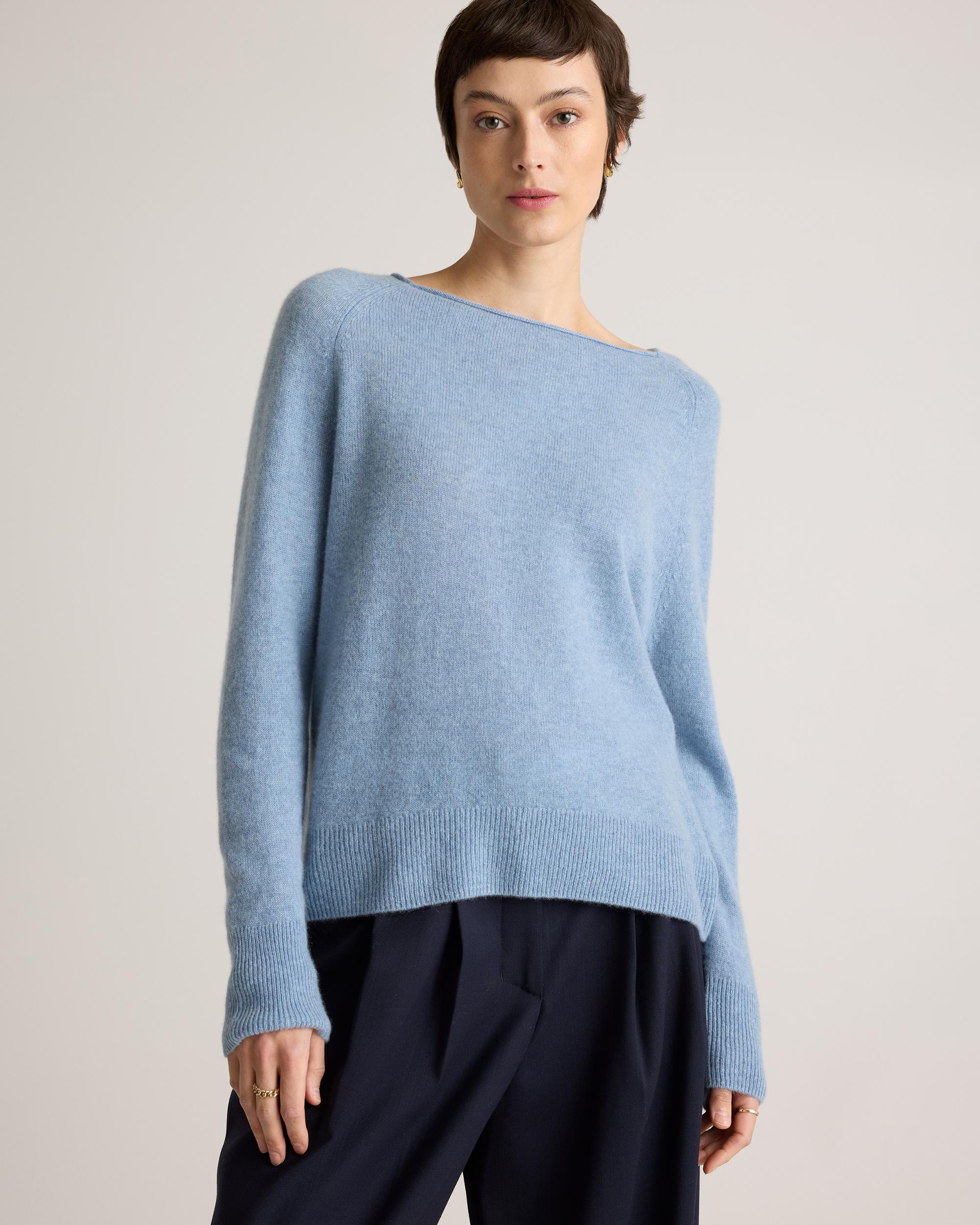 Quince | Women's Mongolian Cashmere Boatneck Sweater Size XS Product Image