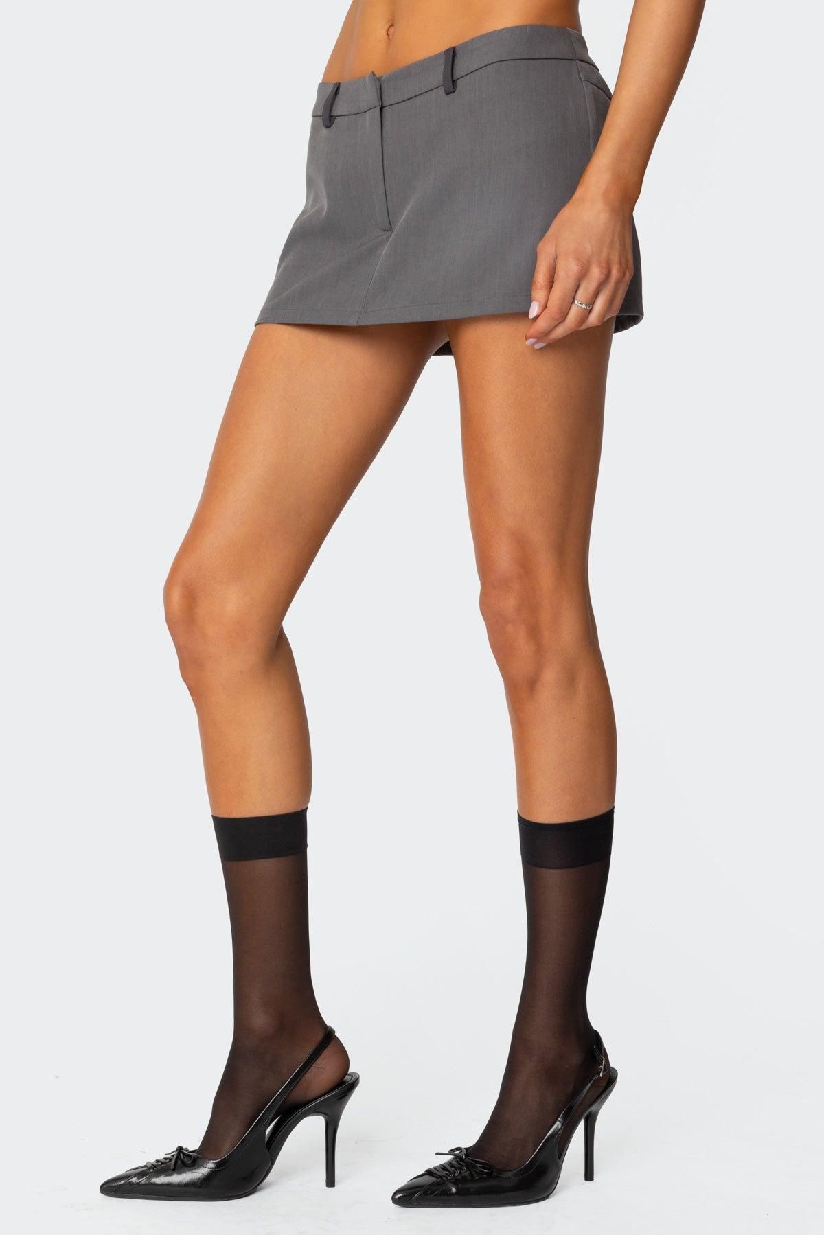 Angela Tailored Mini Skort Product Image