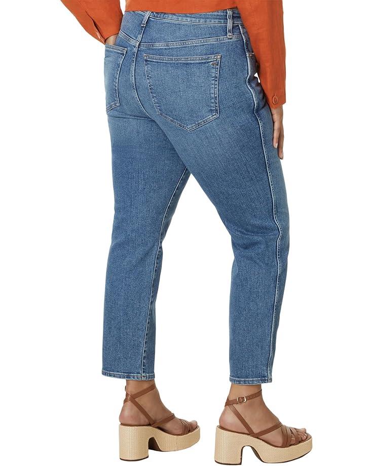 Plus Size Jean High Rise Wide Leg Clean Hem Product Image