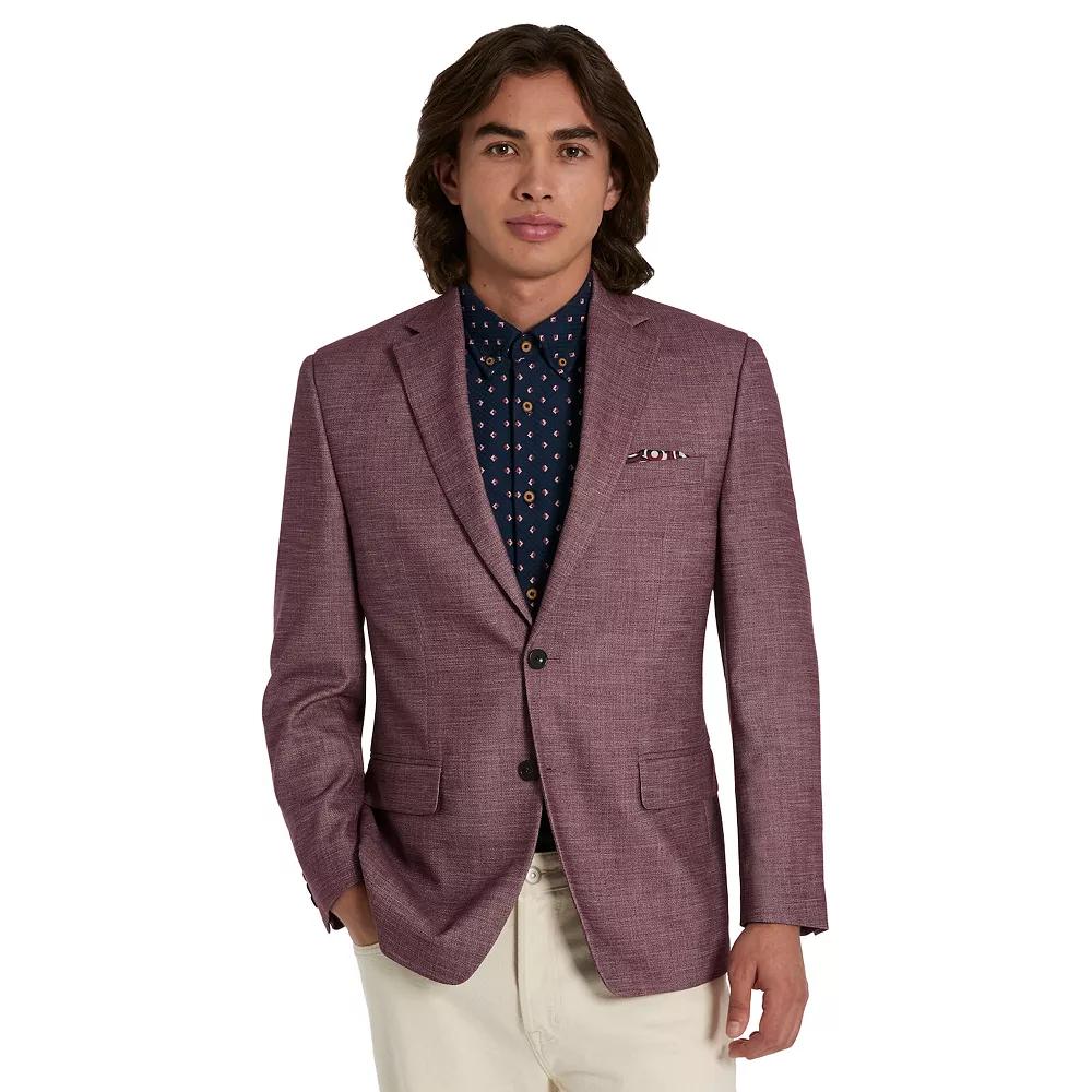Men's Ben Sherman Slim-Fit Sport Coat, Size: 42 - Regular, Raspberry Product Image