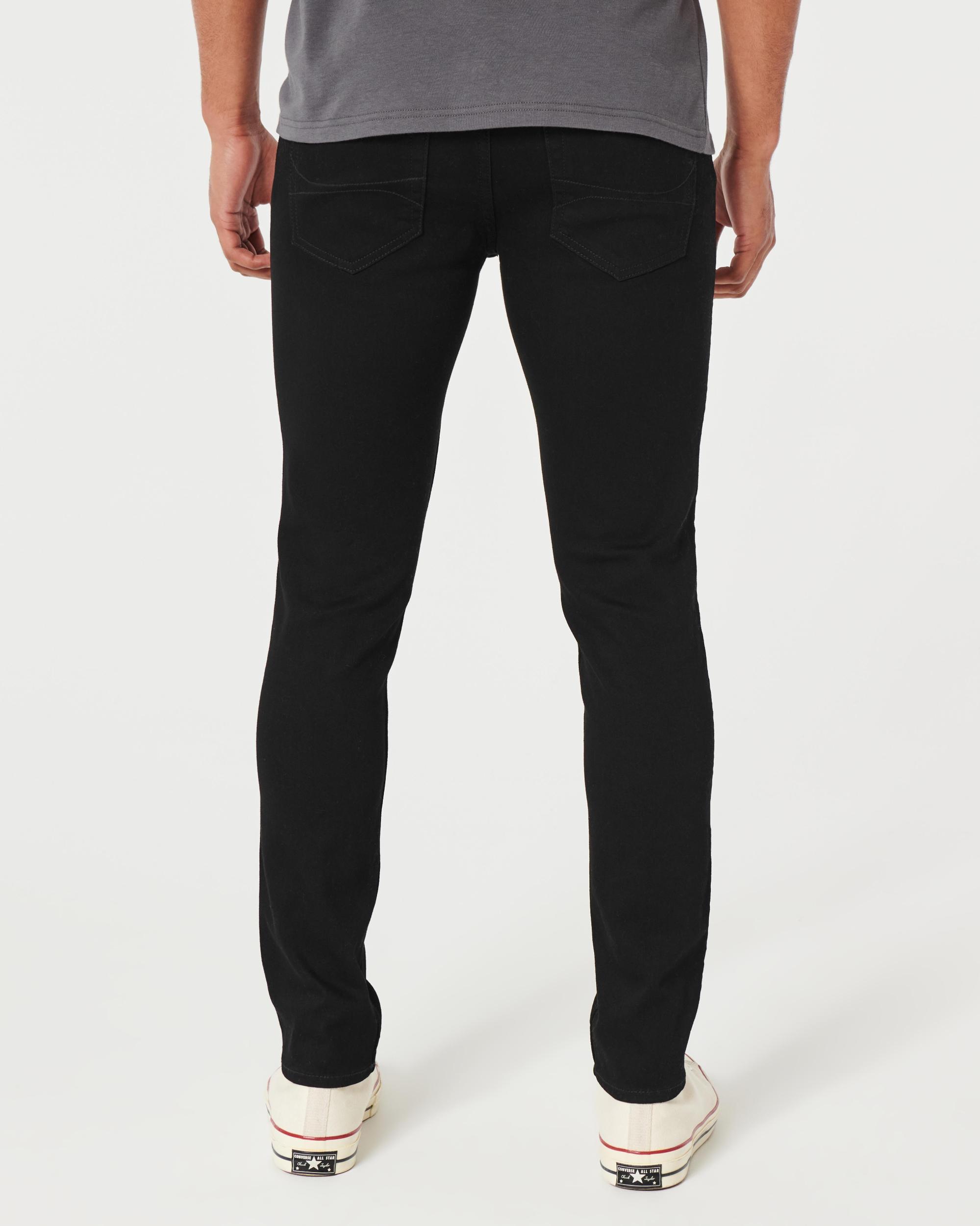 Black No Fade Skinny Jeans Product Image