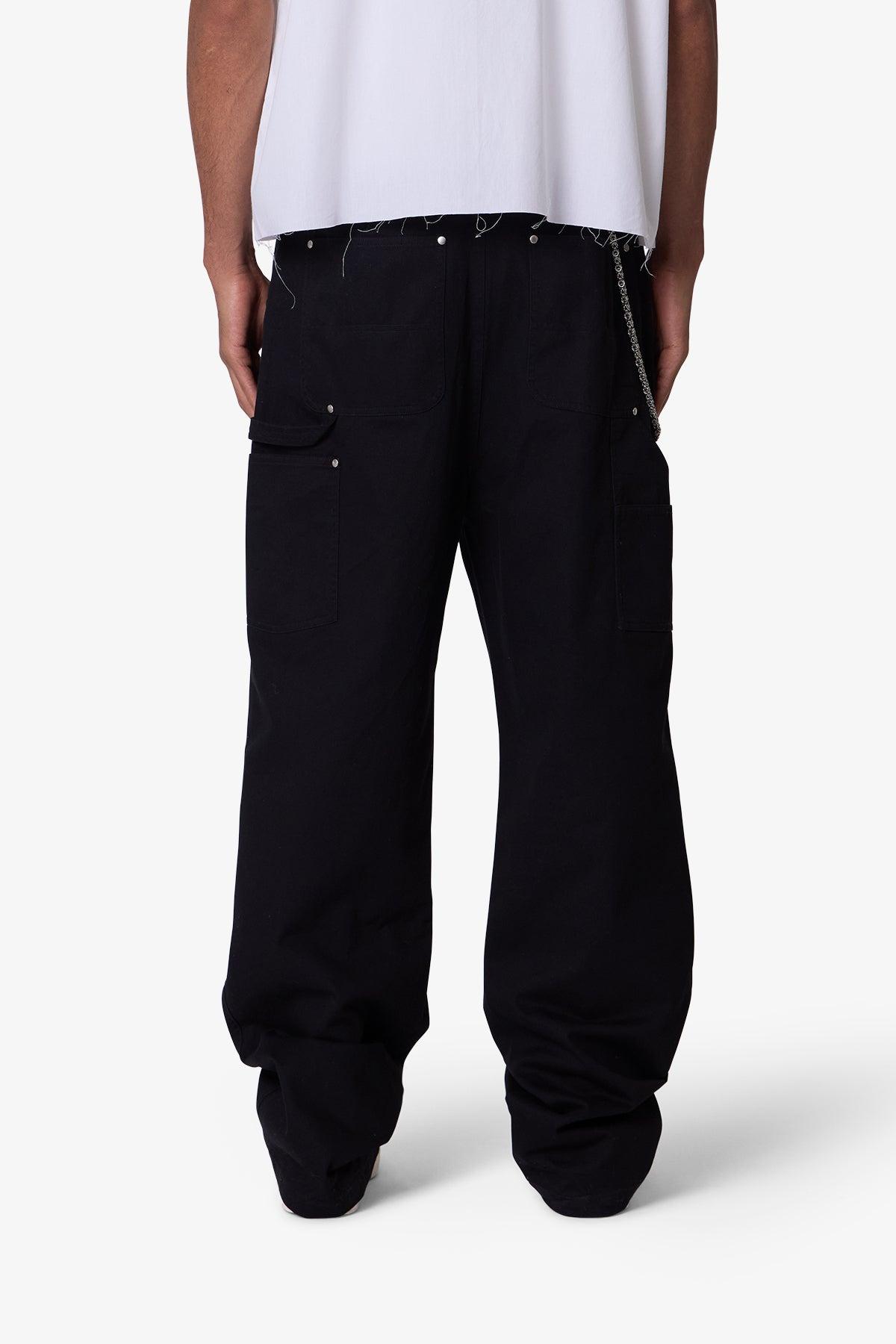 Ultra Baggy Chino Pants - Black Product Image