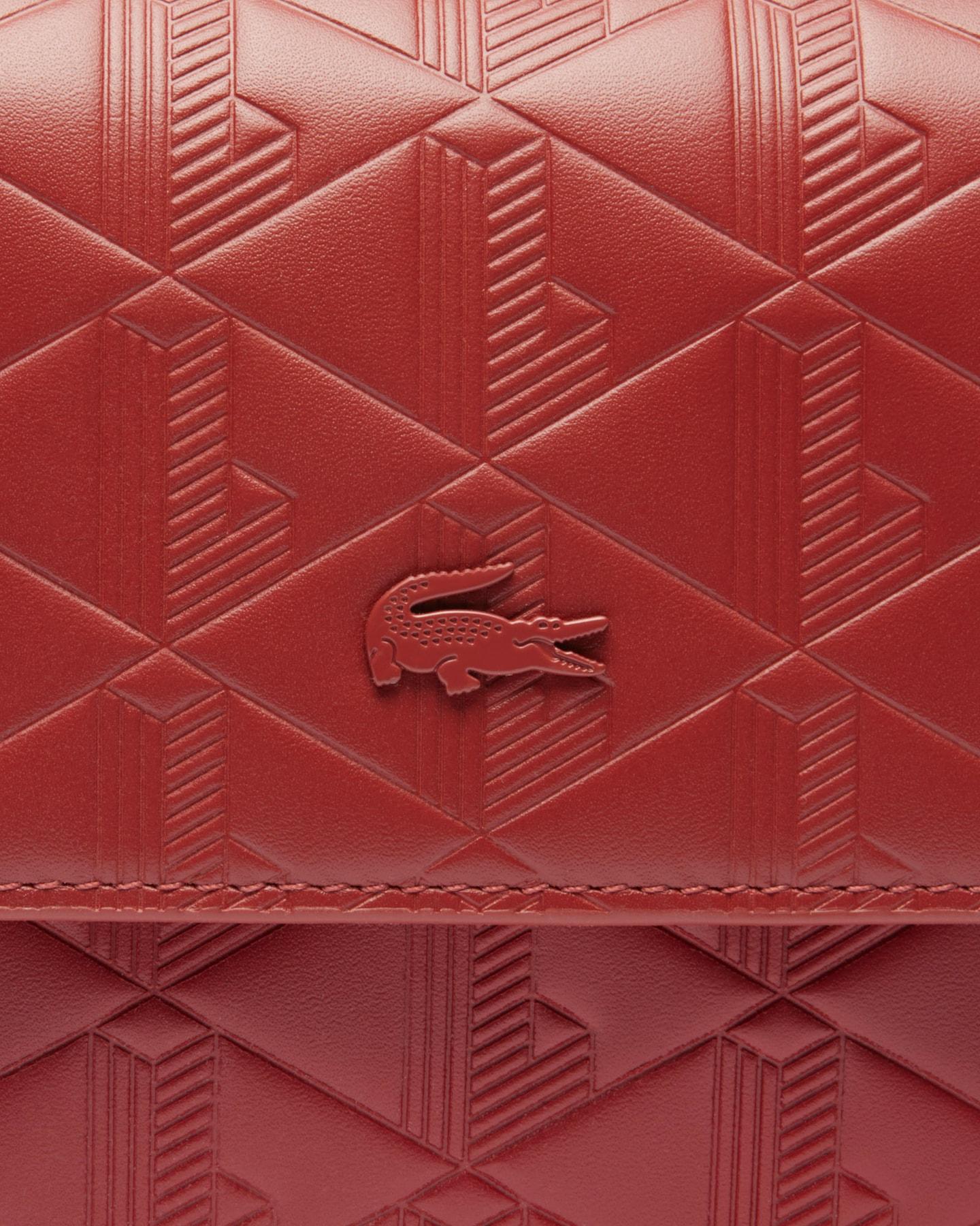 Maheki Embossed Leather Shoulder Bag Product Image