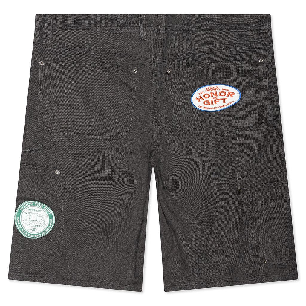 Twill Carpenter Short - Black Male Product Image