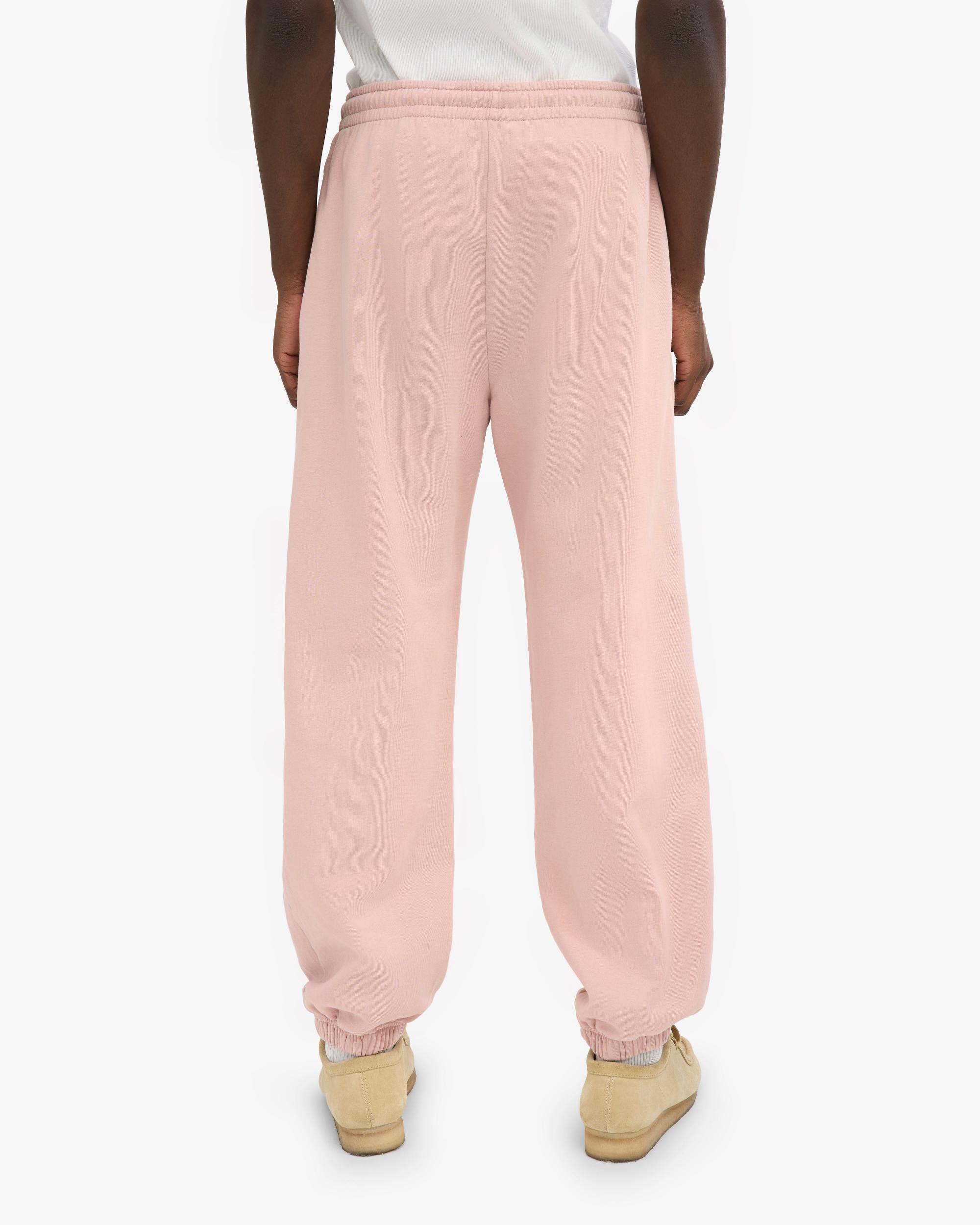 Organic Relaxed Sweatpants - Faded Pink Product Image