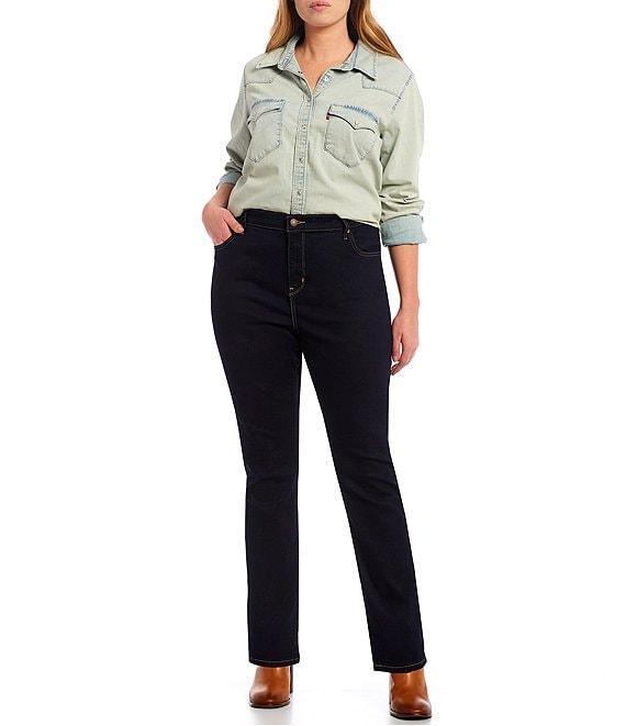 Levi's® Plus Size 724 High Waisted Straight Leg Jeans Product Image