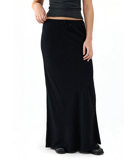 BDG Urban Outfitters Linen-Blend Maxi Skirt Product Image