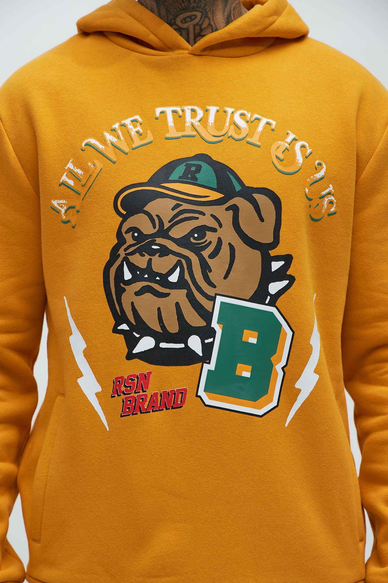 Bully University Hoodie - Yellow Product Image